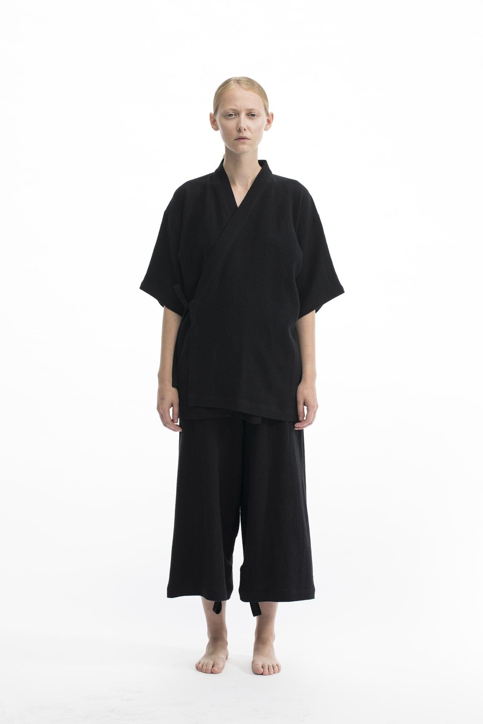 RAW Unisex Kimono Black